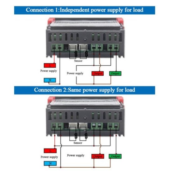 STC-3008 Dual Sensor Temperature controller (220V)