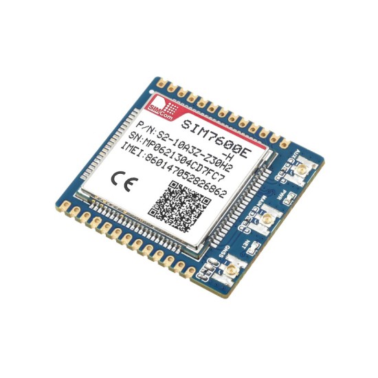 SIM7600E-H 4G Communication Module, Multi-band Support, Compatible with 4G/3G/2G, With GNSS Positioning