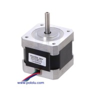 Stepper Motor: Bipolar, 200 Steps/Rev, 42×38mm, 2.8V, 1.7 A/Phase