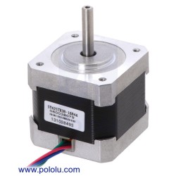 Stepper Motor: Bipolar, 200 Steps/Rev, 42×38mm, 2.8V, 1.7 A/Phase