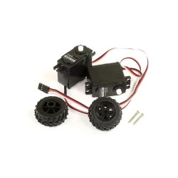 SW01 - Servo and wheel set