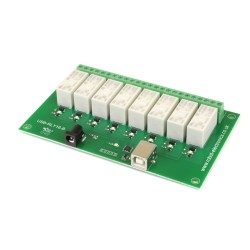 USB-RLY16-B - 8 x 16A USB relay