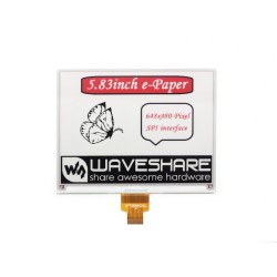 648×480, 5.83inch E-Ink raw display, red/black/white three-color