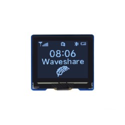 1.32"OLED Display Module, 128×96 Resolution, 16 Gray Scale, SPI / I2C Communication