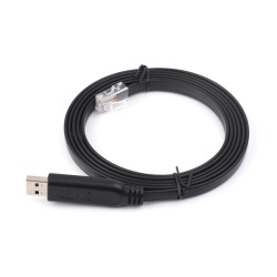 Industrial USB To RJ45 Console Cable, USB Type A to RJ45 Console Male Port, Original FT232RL Chip, Cable Length 1.8m
