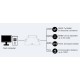 RS232 To RS485 Converter, Active Digital Isolator, Rail-Mount support, 600W Lightningproof & Anti-Surge, Multi-isolation protection