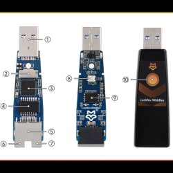 Luckfox Pico WebBee RV1103 Linux Micro Development Board