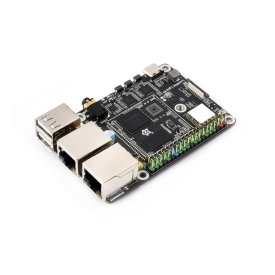 Luckfox Lyra Pi Linux Micro Development Board, Based On Luckfox Core3506 Core Board, Integrates Triple-core ARM Cortex-A7 and ARM Cortex-M0 Processors