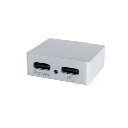 Type-C Power And Signal Splitter, Supports 5V DC Independent Power Supply
