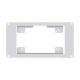 HomeRack 8U Server Cabinet Basic Kit, 10inch All Aluminum Alloy Rack, High Compatibility