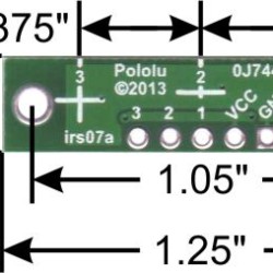 QTR-3RC Reflectance Sensor Array