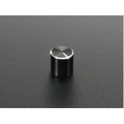 Slim Metal Potentiometer Knob - 10mm Diameter x 10mm - T18