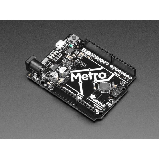 Adafruit METRO 328 - Arduino Compatible - with Headers - ATmega328