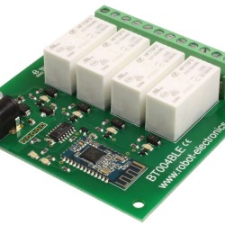 BT004BLE - 4 x 16A Bluetooth Relay