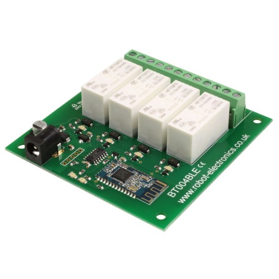 BT004BLE - 4 x 16A Bluetooth Relay