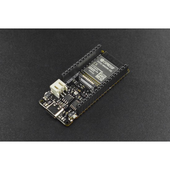 FireBeetle 2 ESP32-E IoT Microcontroller with Headers (Supports Wi-Fi & Bluetooth)