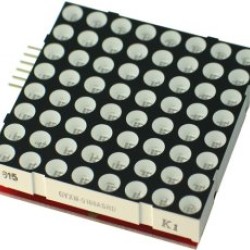 Stackable LED 8x8 Matrix for MSP430-LED8x8