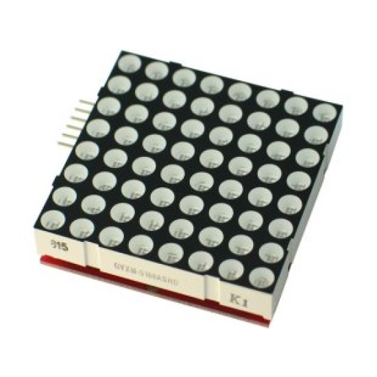 Stackable LED 8x8 Matrix for MSP430-LED8x8