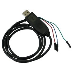 USB Serial Cable with Female Connectors