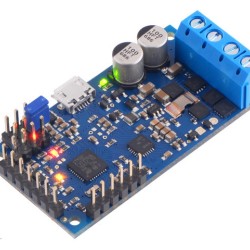 High-Power Simple Motor Controller G2 24v12 (Connectors Soldered)