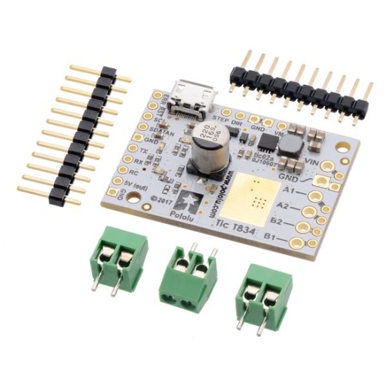 Tic T834 USB Multi-Interface Stepper Motor Controller