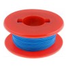 Wrapping Wire - AWG30 Solid Core - Blue 50m