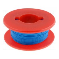 Wrapping Wire - AWG30 Solid Core - Blue 50m