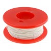 Wrapping Wire - AWG30 Solid Core - White 50m
