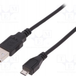 USB A to mini-B USB Cable 1.8m