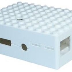 Pi-Blox Case for Raspberry Pi + Pi Camera - White