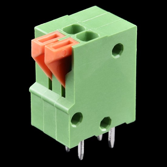 Spring Terminal - PCB Mount (2-Pin)