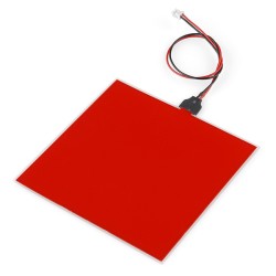 EL Panel - Red (10 x 10 cm)