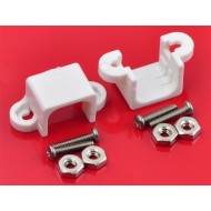 Pololu Micro Metal Gearmotor Bracket Pair - White