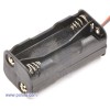 4-AAA Battery Holder, Back-to-Back
