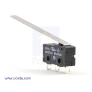 Snap-Action Switch with 50mm Lever: 3-Pin, SPDT, 5A