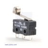 Snap-Action Switch with 16.3mm Roller Lever: 3-Pin, SPDT, 5A