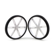 Pololu Wheel 90 x 10mm Pair - White