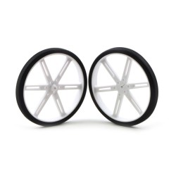 Pololu Wheel 90 x 10mm Pair - White