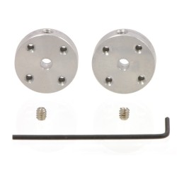 Pololu Universal Aluminum Mounting Hub for 3mm Shaft, M3 Holes