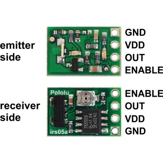 Pololu 38 kHz IR Proximity Sensor, Fixed Gain, High Brightness