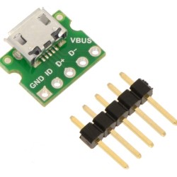 USB Micro-B Connector Breakout Board