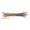 Pre-crimped Wires Assortment M-F 6" Pack of 50