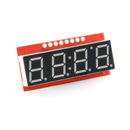 7-Segment Serial Display - Red