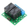 Basic 2-Channel SPDT Relay Carrier with 12VDC Relays (Assembled)