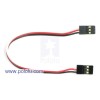 Servo Extension Cable 6" Female-Female