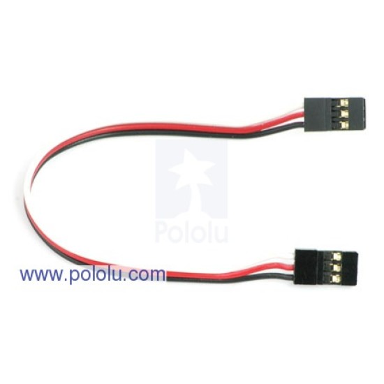 Servo Extension Cable 6" Female-Female