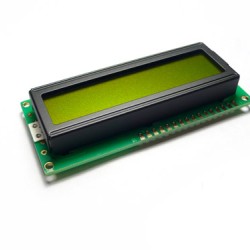 LCD 16x2 Characters - Green Yellow Back Light