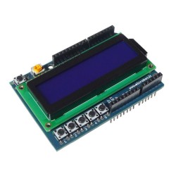 LCD Shield for Arduino 16x2 Blue LED Backlight