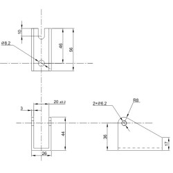 Mounting bracket for Linear Actuators