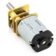 Micro Metal Gearmotor 50:1